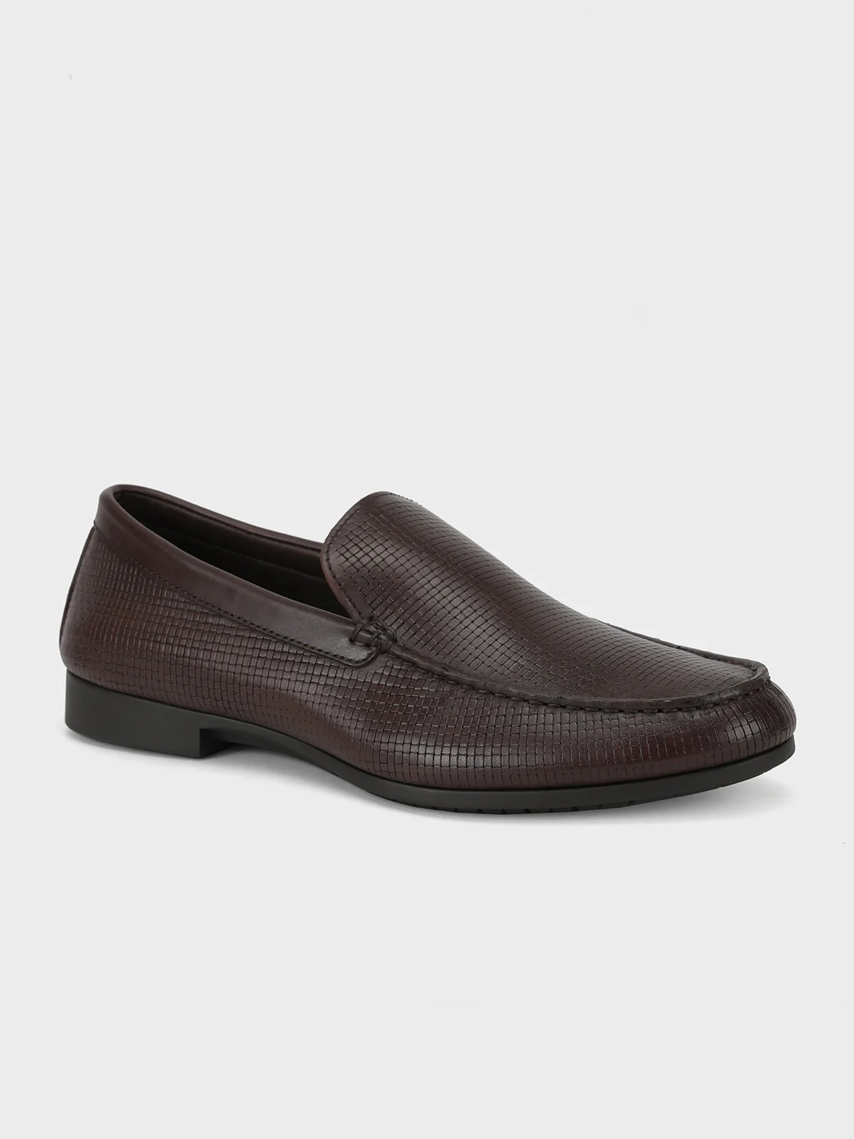 Men "FELIPE" Penny Keeper Casual Slip-On Leather Moccasins - Image 2