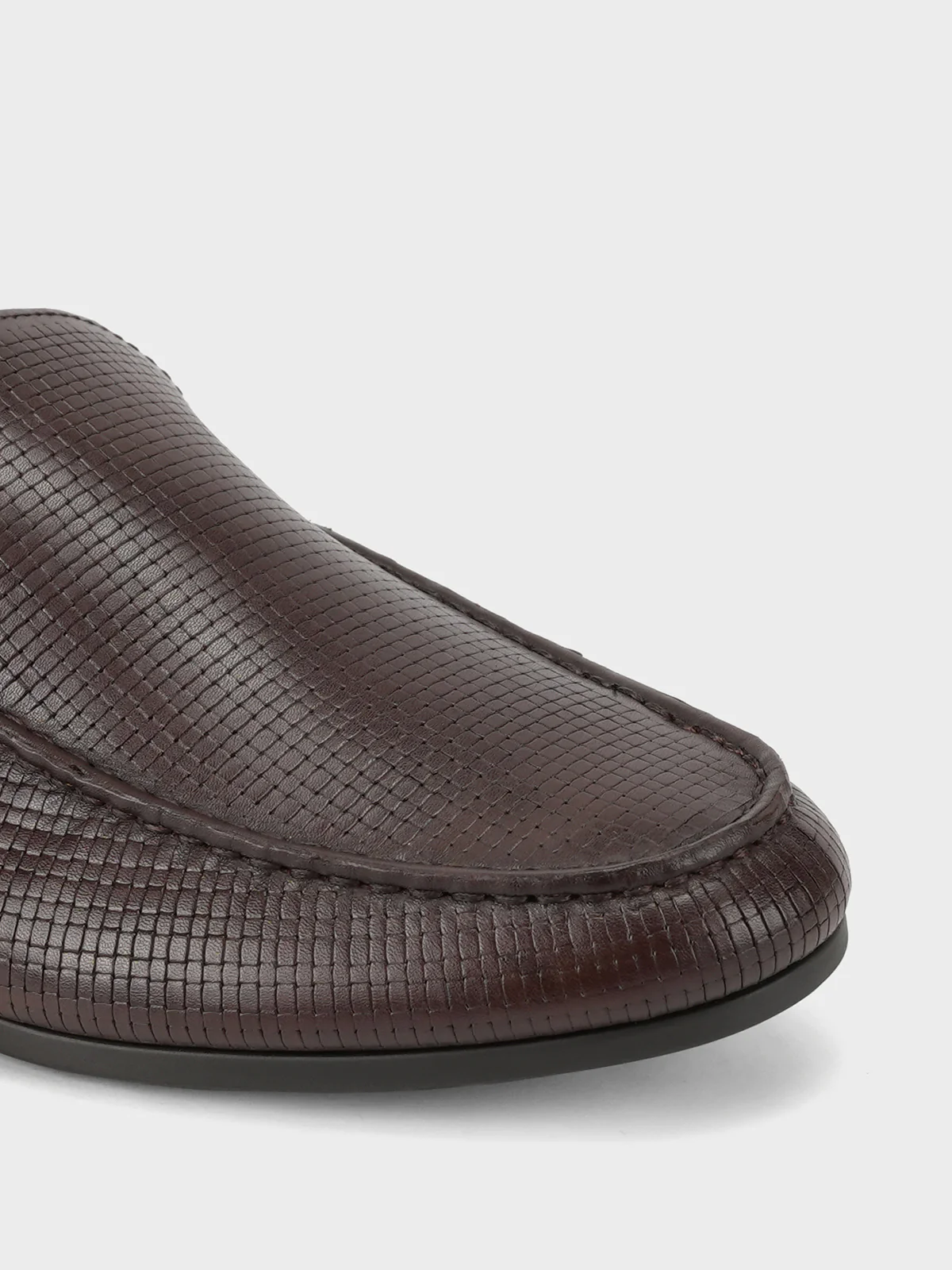 Men "FELIPE" Penny Keeper Casual Slip-On Leather Moccasins - Image 7
