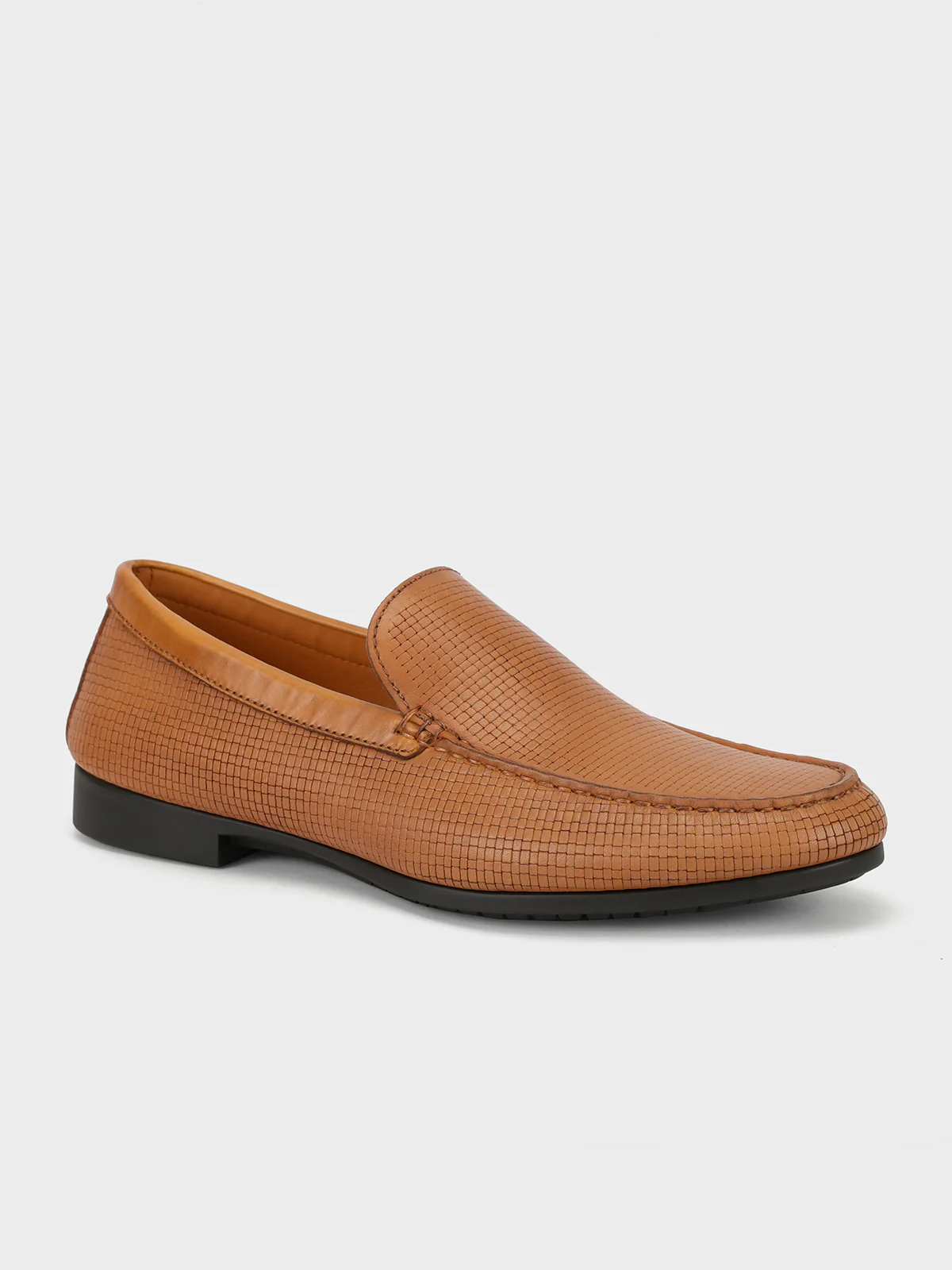 Men "FELIPE" Penny Keeper Casual Slip-On Leather Moccasins - Image 2