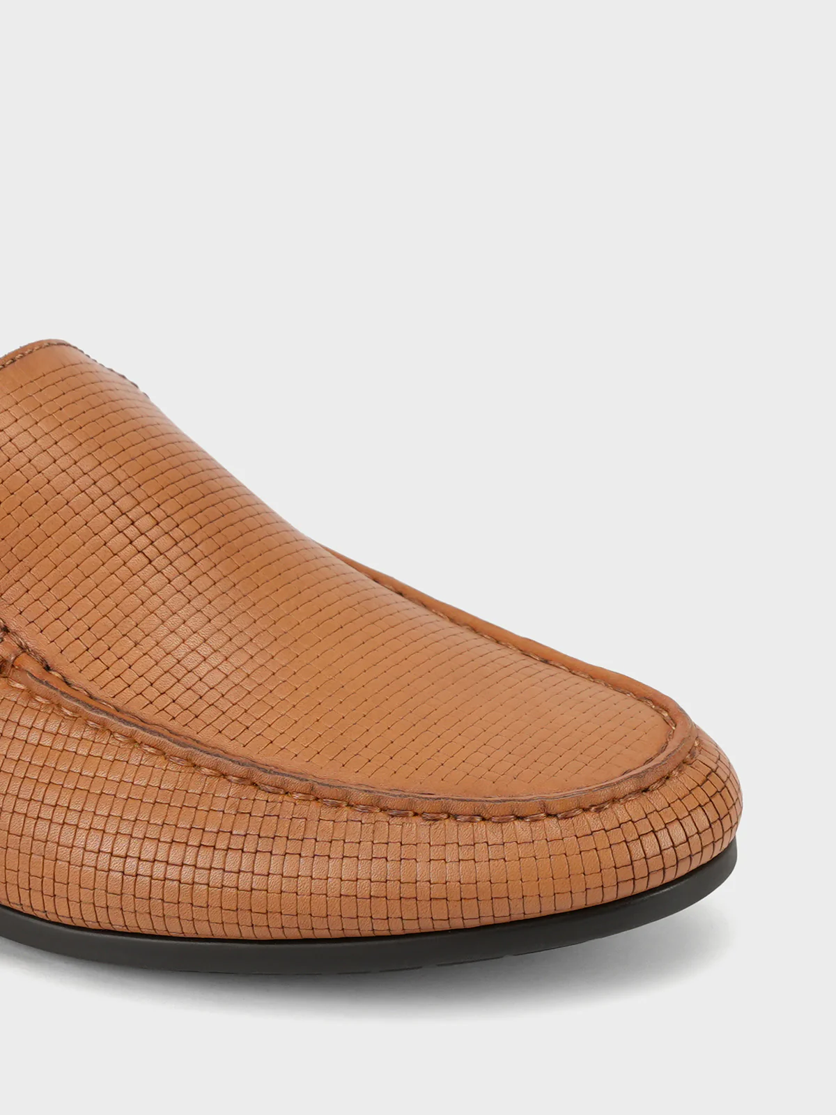 Men "FELIPE" Penny Keeper Casual Slip-On Leather Moccasins - Image 7