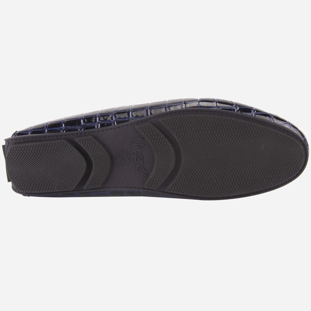 MEN "GAEL" SLIP ON RUBBER SOLE MOCCASINS - Image 5