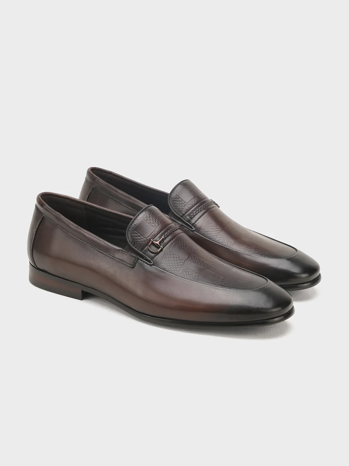 Men "GAINES" Premium Leather Comfort Formal Shoes - Image 4