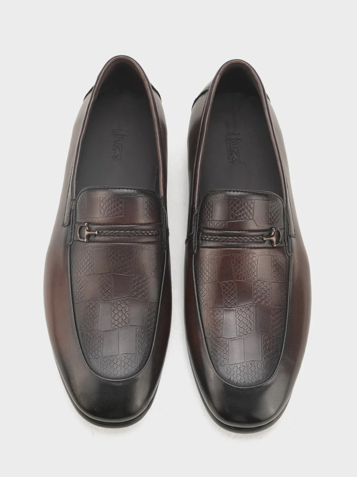 Men "GAINES" Premium Leather Comfort Formal Shoes - Image 9