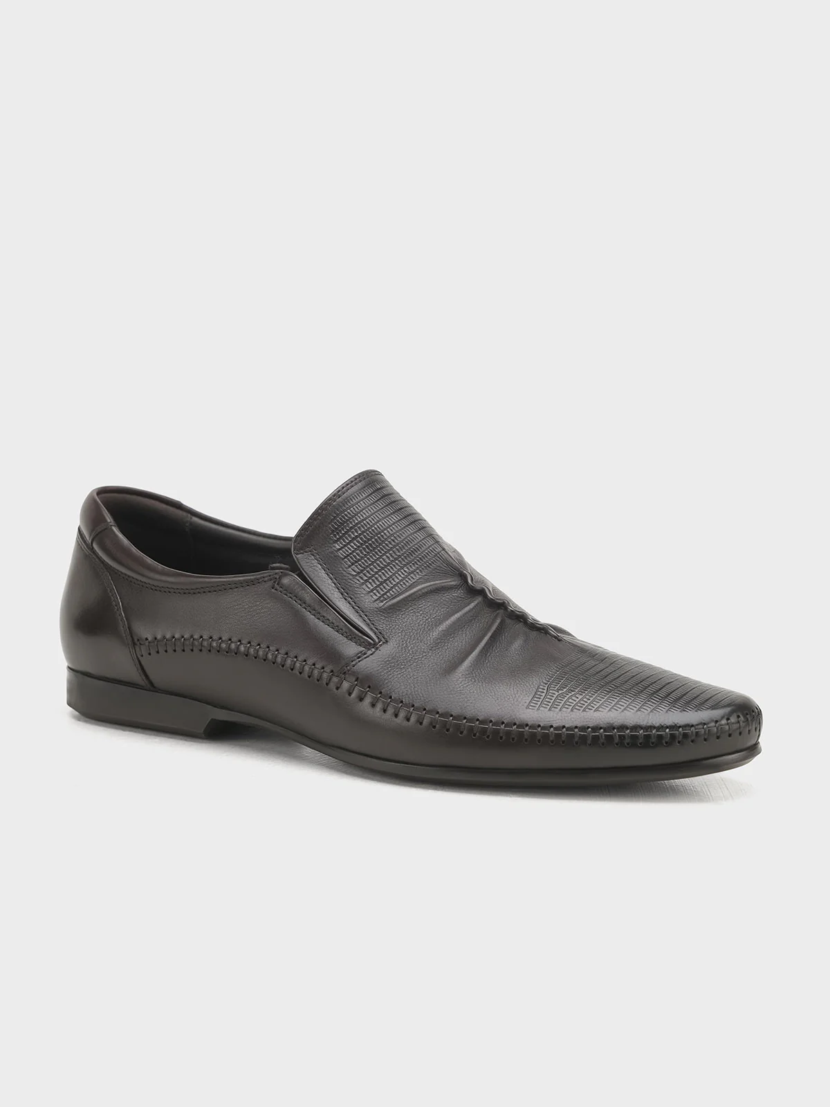 Men "GEOFF" Unique Style Premium Leather Formals - Image 2