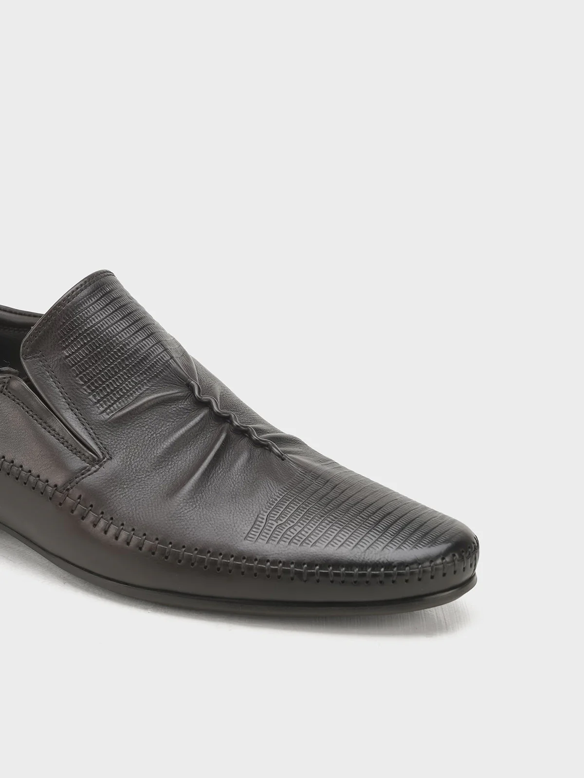 Men "GEOFF" Unique Style Premium Leather Formals - Image 7