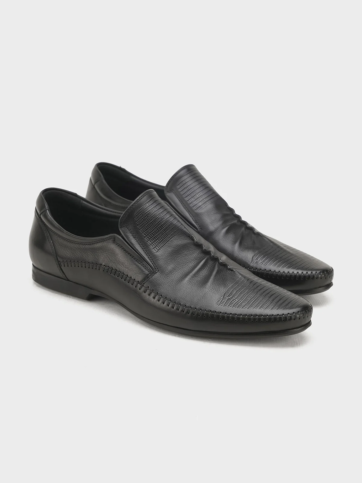 Men "GEOFF" Unique Style Premium Leather Formals - Image 4