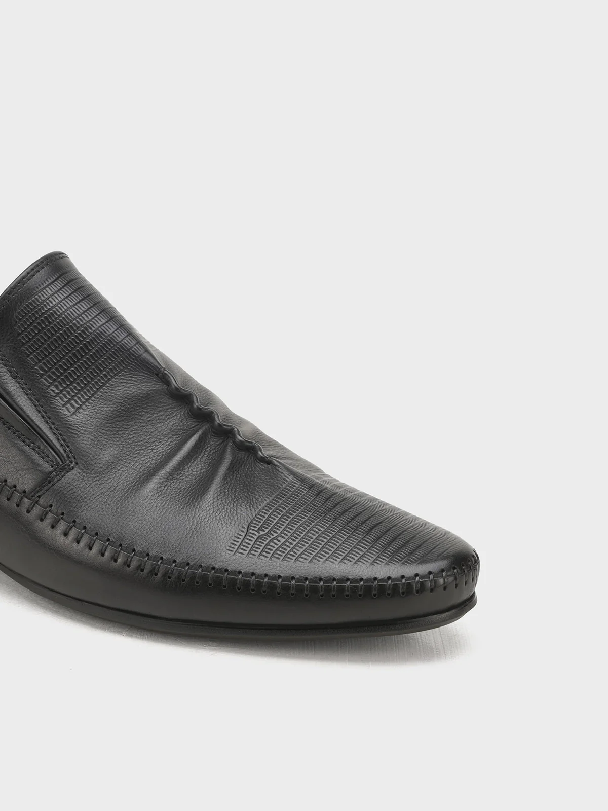 Men "GEOFF" Unique Style Premium Leather Formals - Image 7