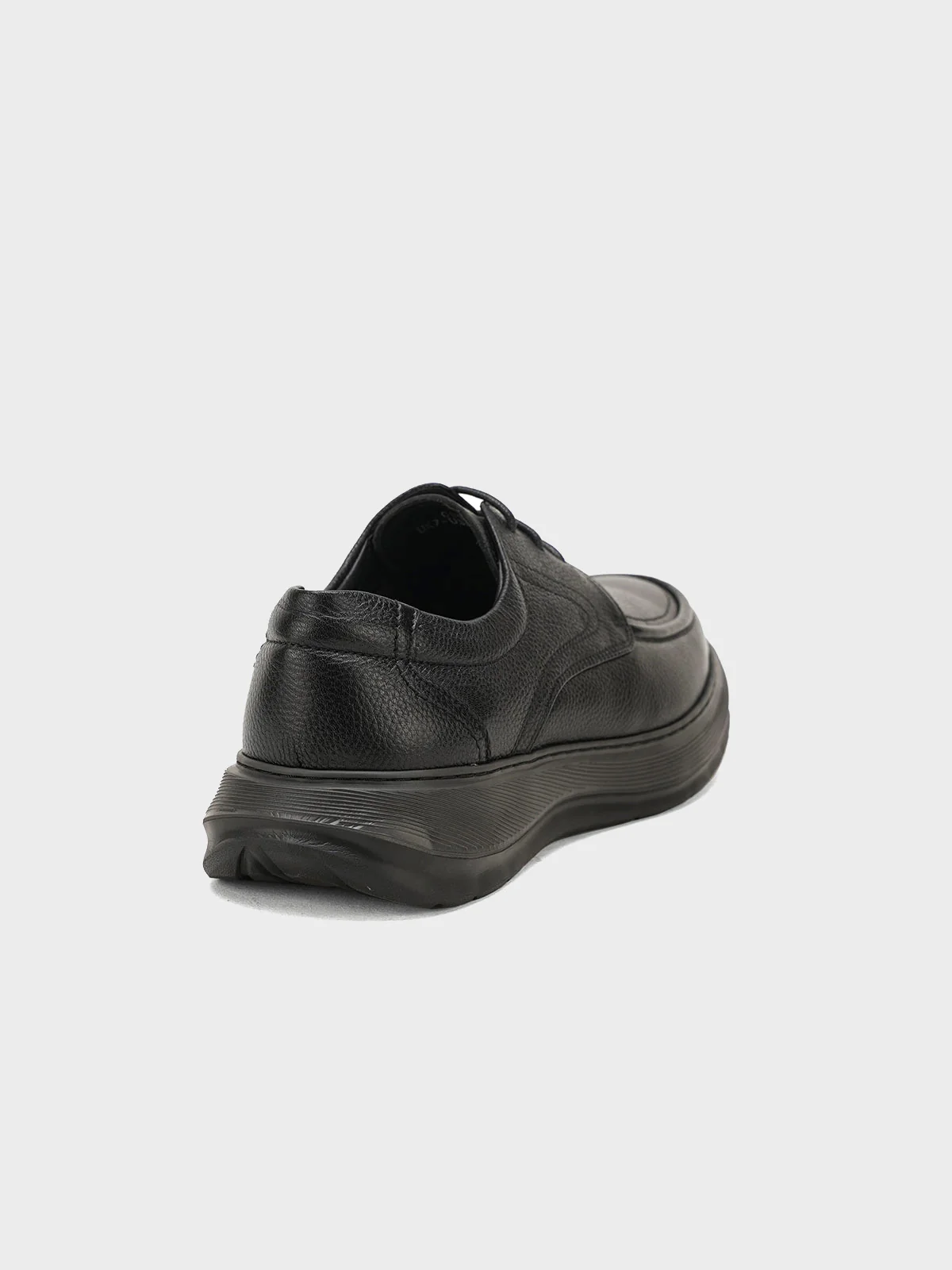 Men "HAGOP" Lace Up Leather Loafer Shoes - Image 5