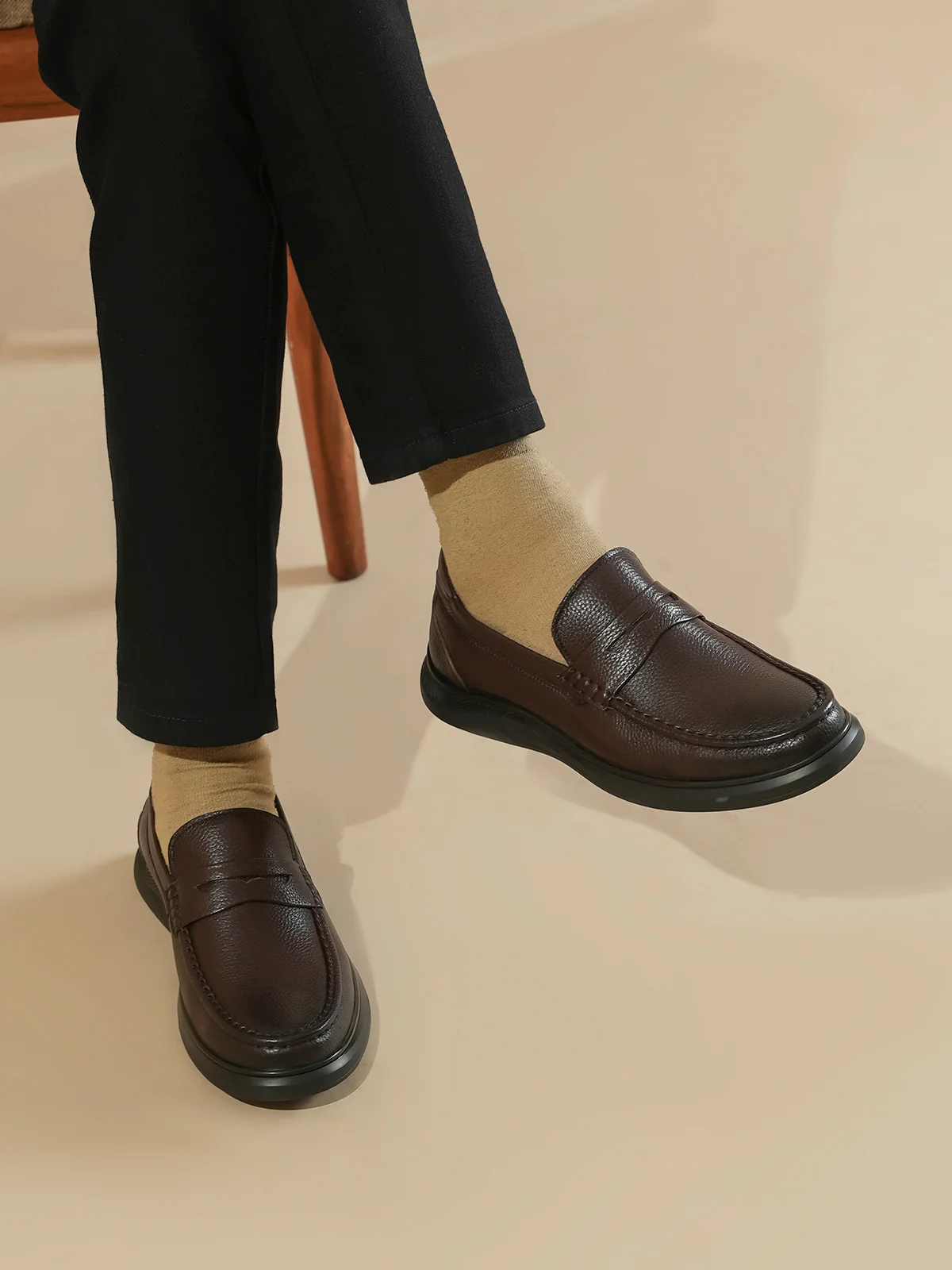 Men "HARITA" Classic Formal Leather Shoes - Image 6