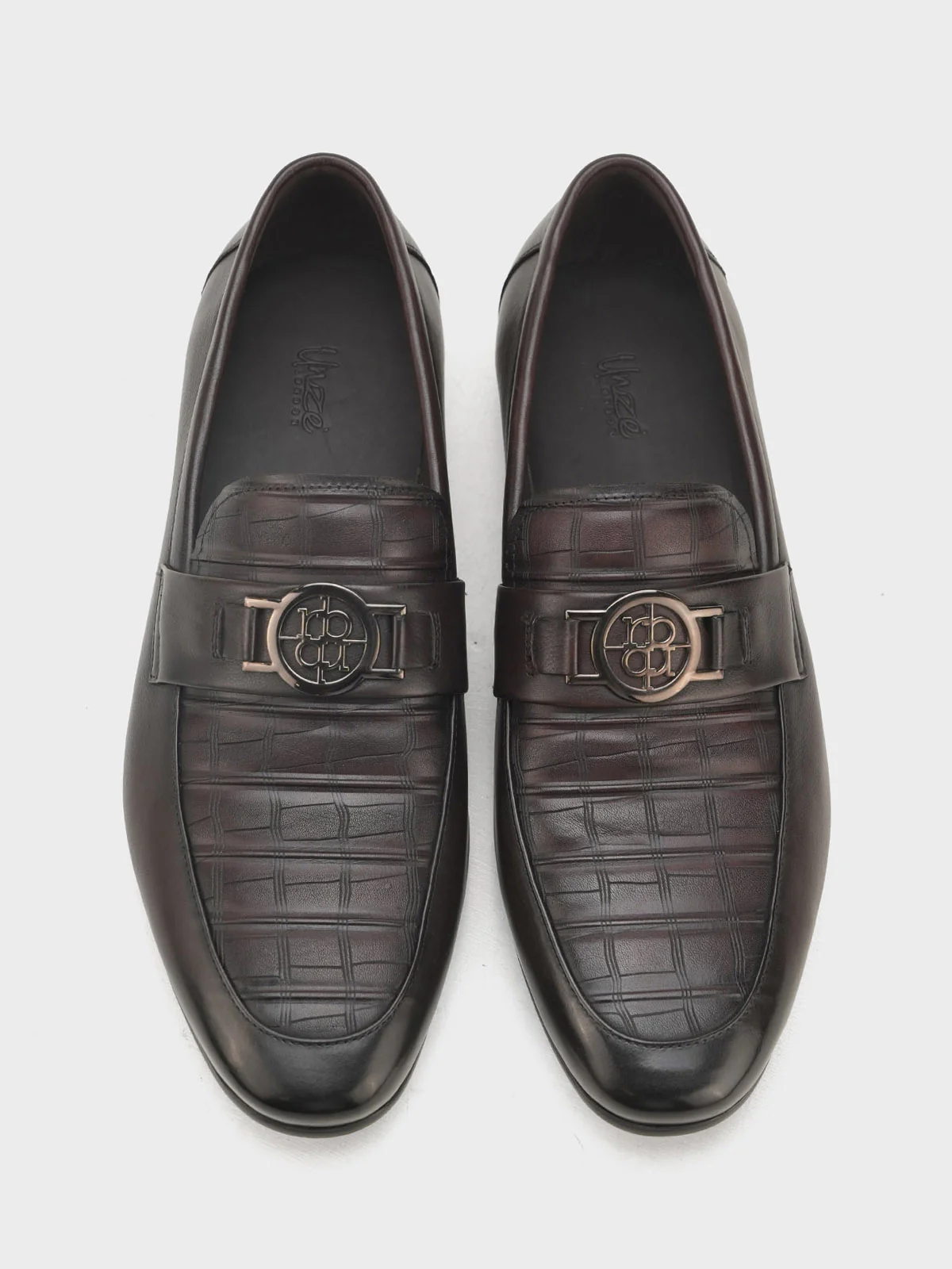 Men "HARLOW" Modern Premium Leather Formals - Image 9