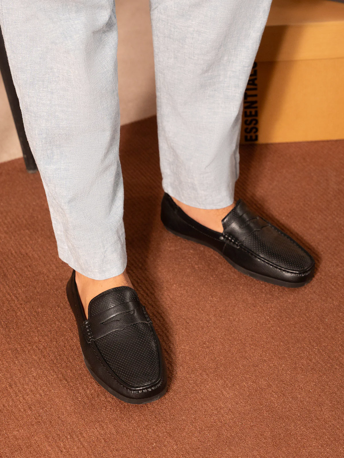 Men "HAROLD" Convenient Slip On Moccasins - Image 6