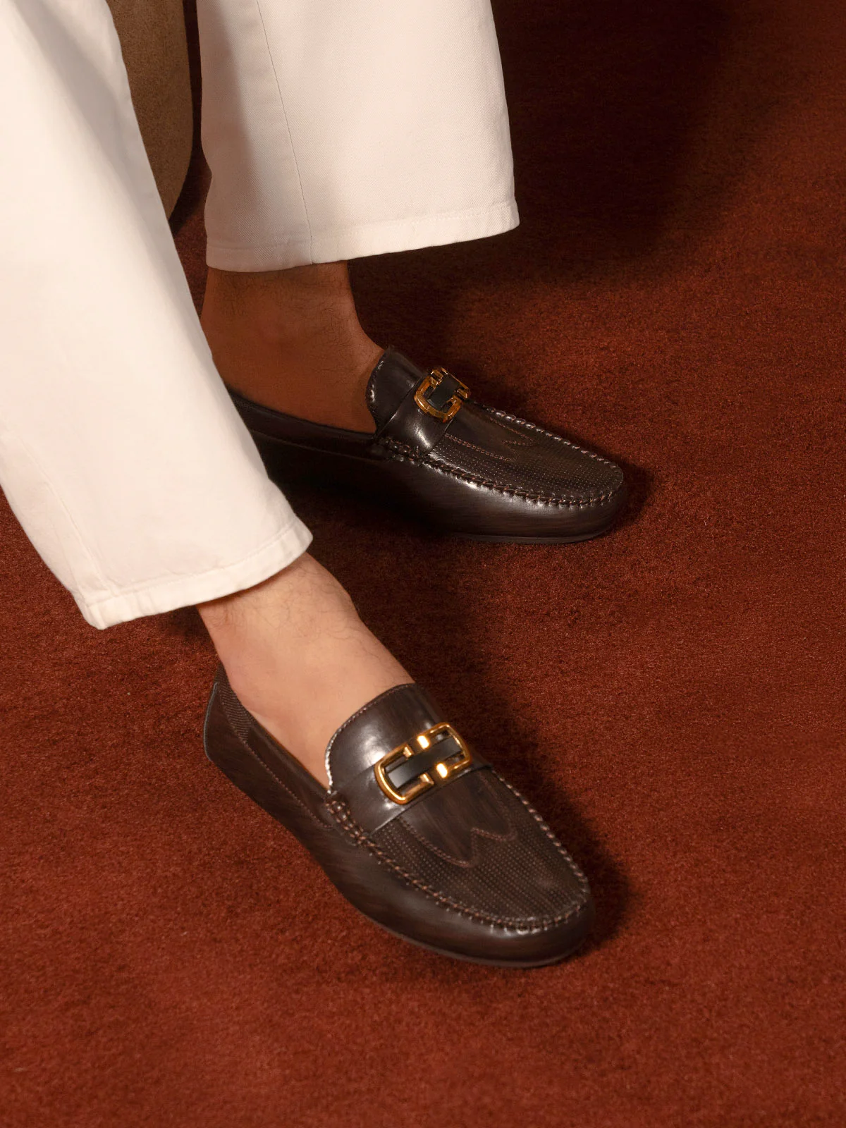Men "HAWK" Modern Style & Comfort Moccasins - Image 3
