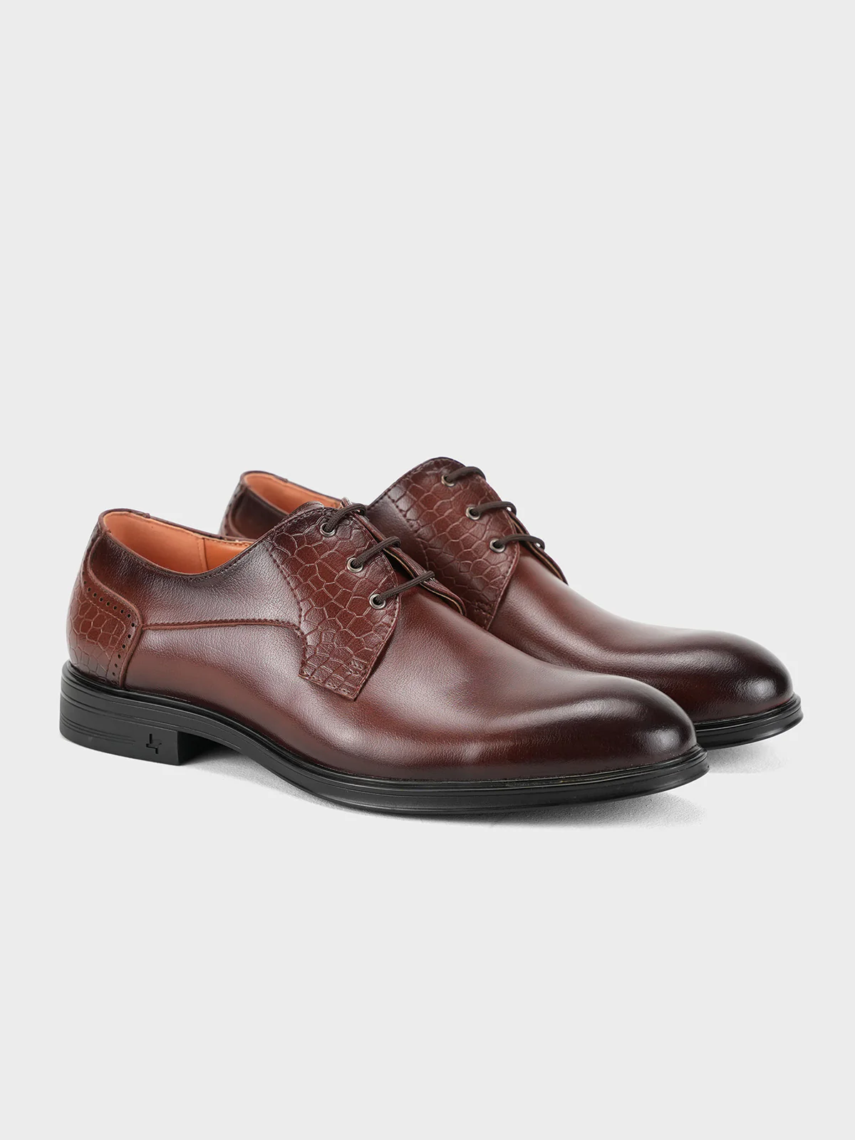 Men "HERNAN" Lace Up Leather Formal Shoes - Image 2