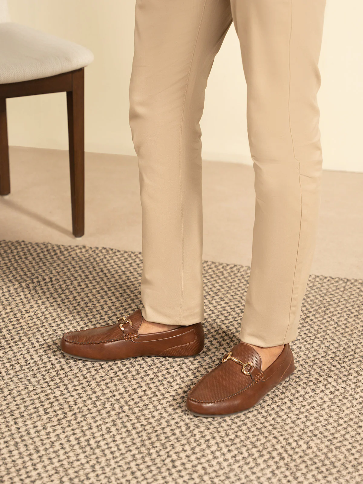Men "HUDSON" Stylish Durable Moccasins - Image 10