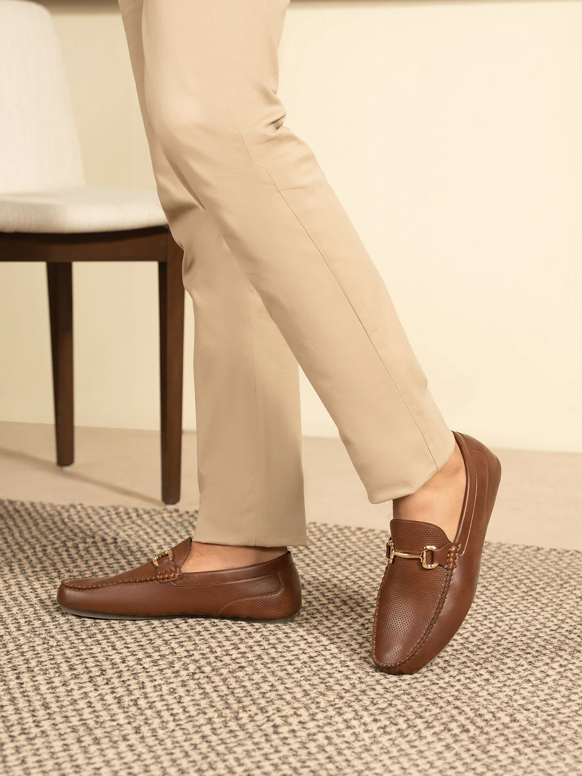 Men "HUDSON" Stylish Durable Moccasins - Image 3