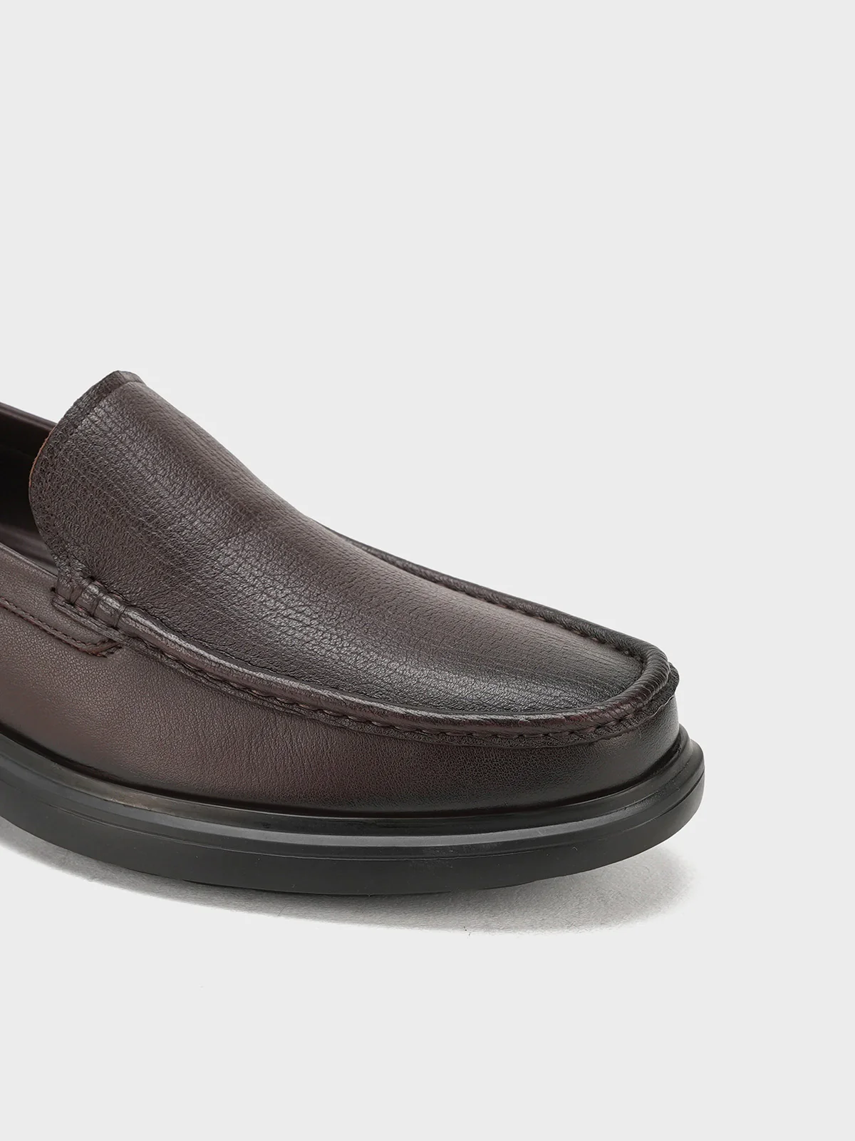 Men "HULDA" Easy to Wear Leather Formals - Image 7