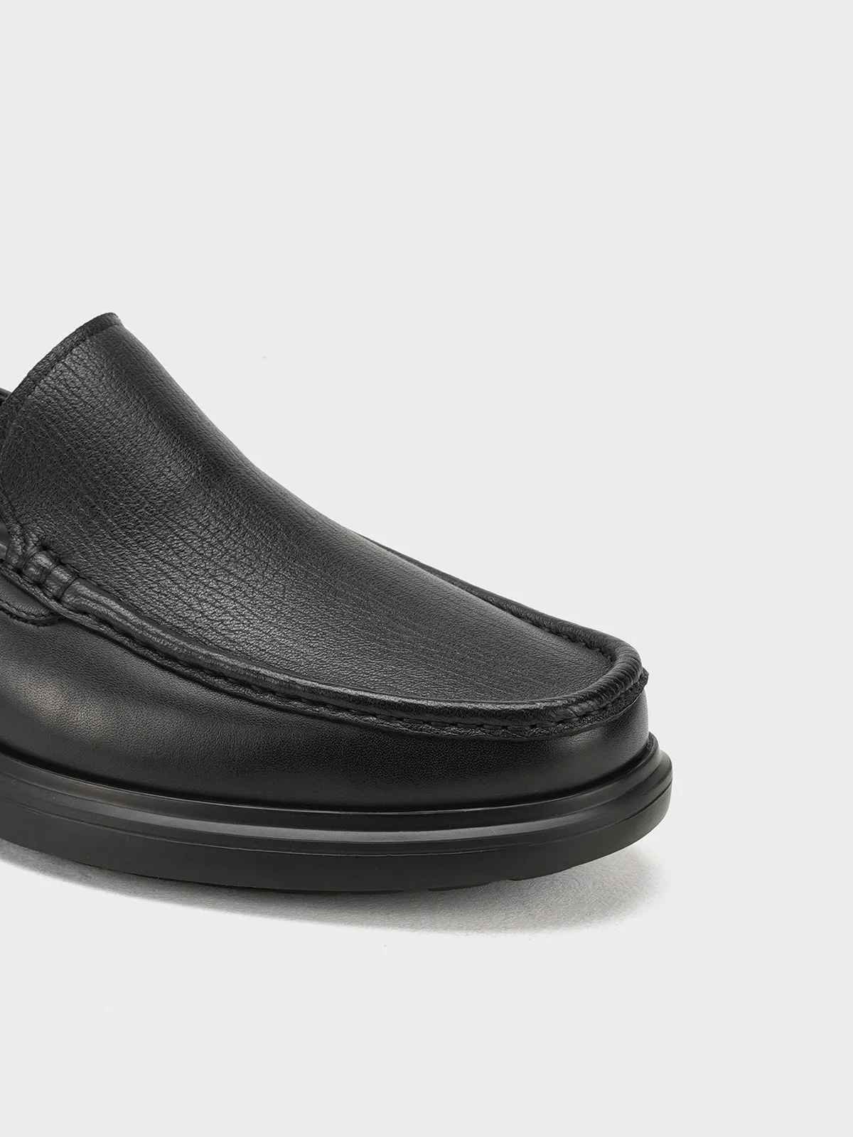Men "HULDA" Easy to Wear Leather Formals - Image 7
