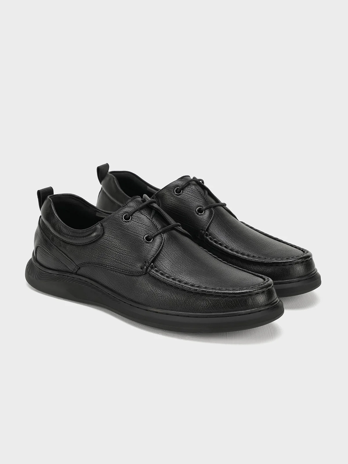Men "JAIDEV" Formal Lace-Up Leather Shoes - Image 4