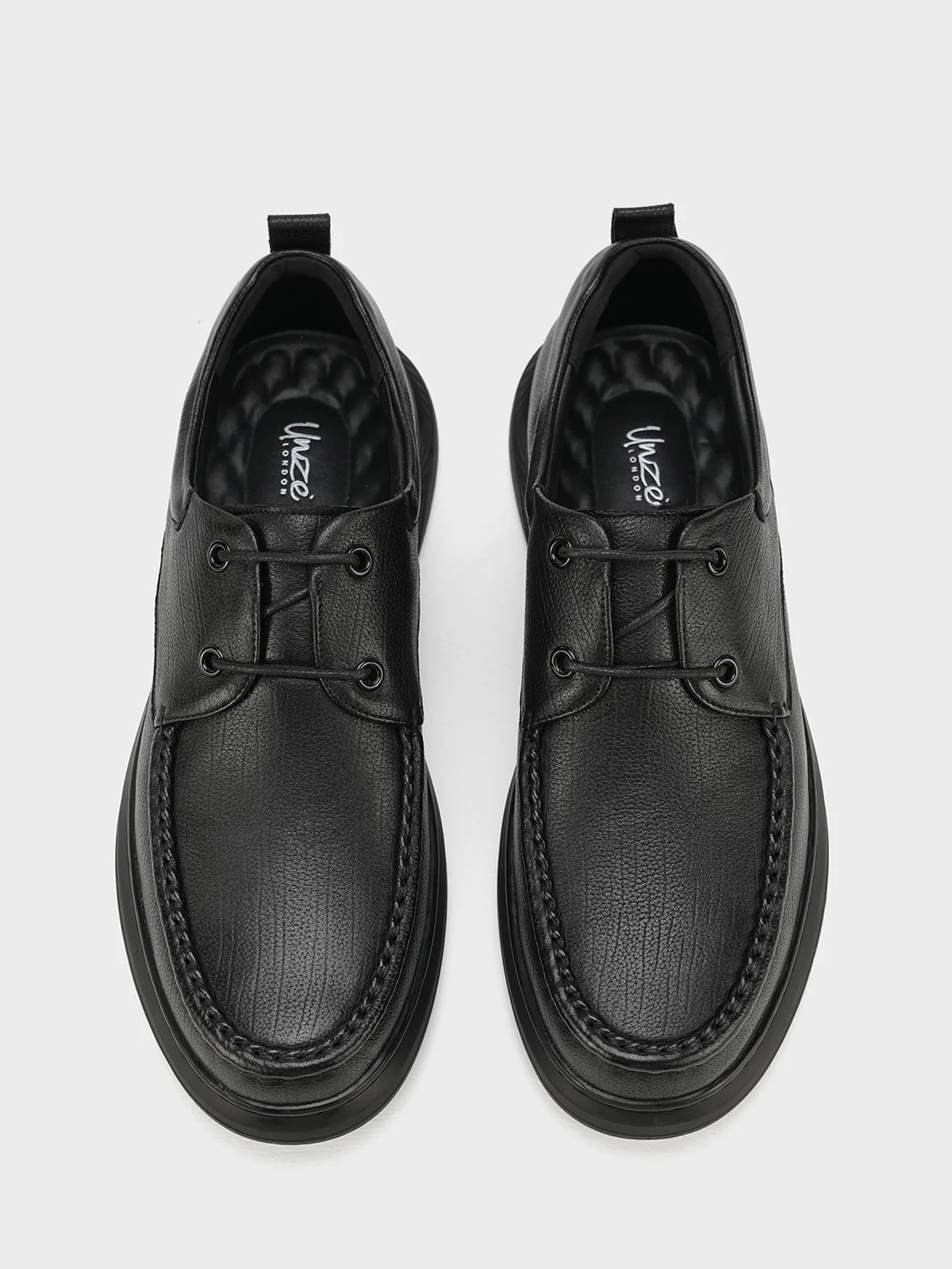 Men "JAIDEV" Formal Lace-Up Leather Shoes - Image 9