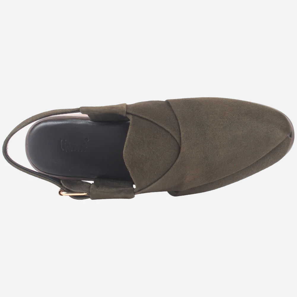 Men "JAVIX" Leather Handcrafted Peshawari Sandals - Image 4