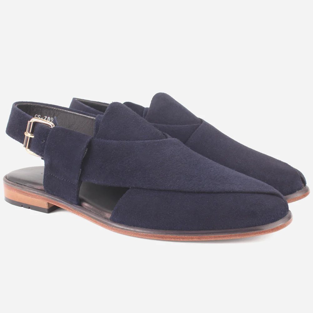 Men "JAVIX" Leather Handcrafted Peshawari Sandals - Image 2