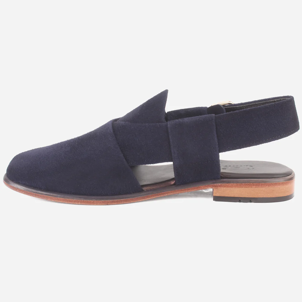 Men "JAVIX" Leather Handcrafted Peshawari Sandals - Image 3