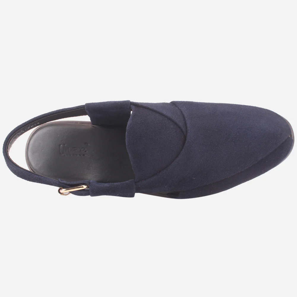 Men "JAVIX" Leather Handcrafted Peshawari Sandals - Image 4