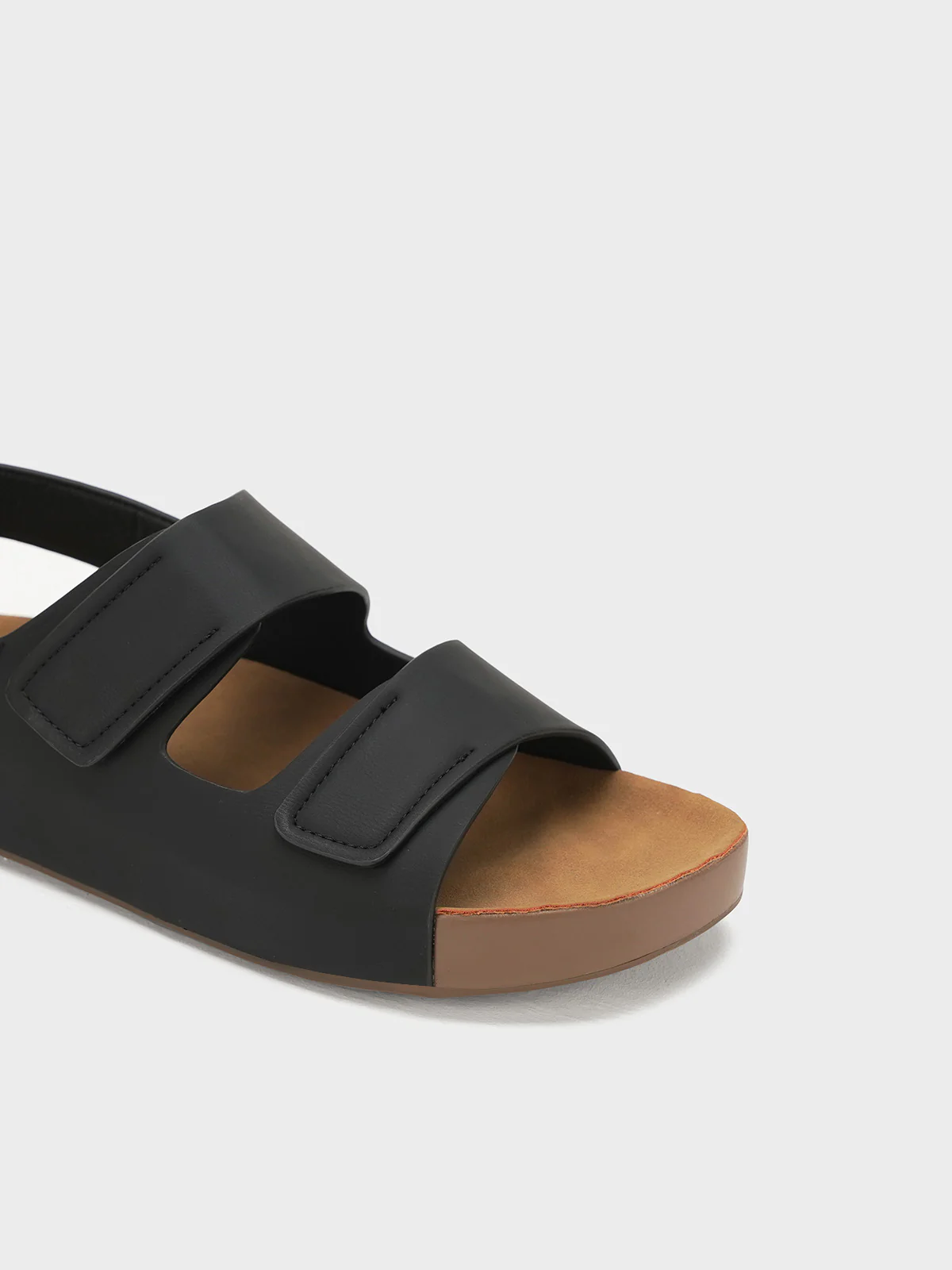 Men "JAYCE" Stylish with Velcro Strap Sandals - Image 7