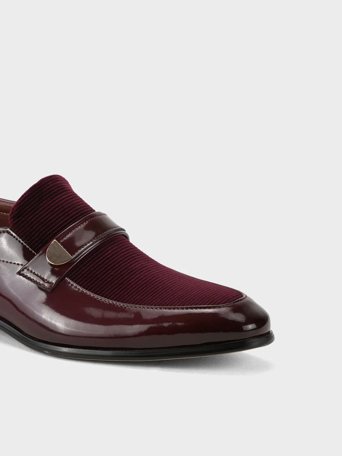 Men "ADELINA" Classic Leather Formal Shoes - Image 7