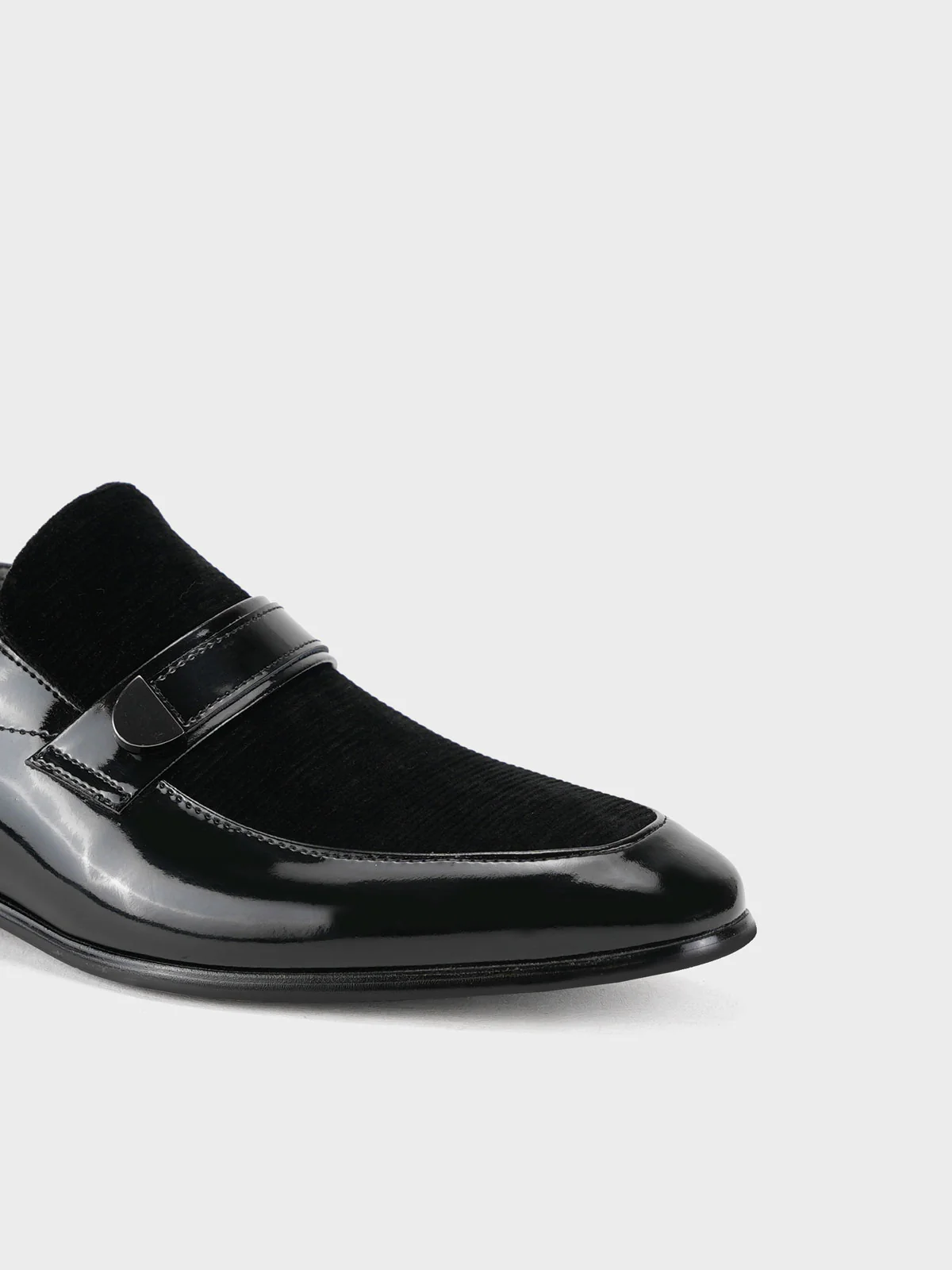 Men "ADELINA" Classic Leather Formal Shoes - Image 3