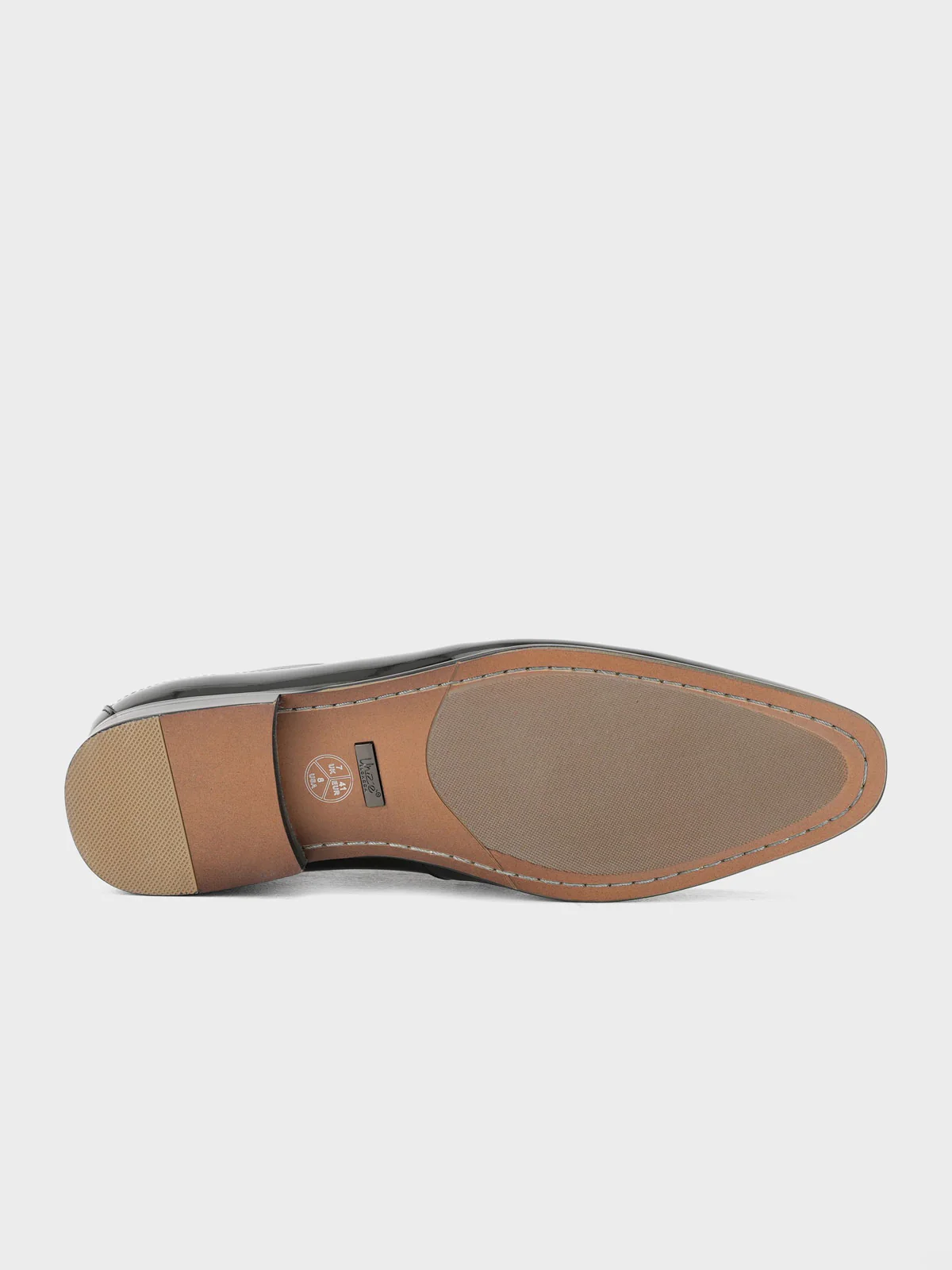 Men "ADELINA" Classic Leather Formal Shoes - Image 4
