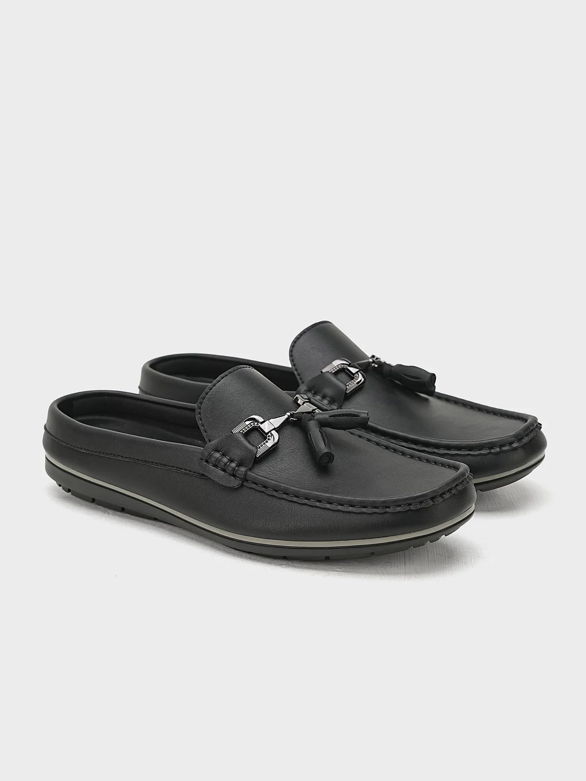 Men "KACEY" Modern Backless Moccasins - Image 4