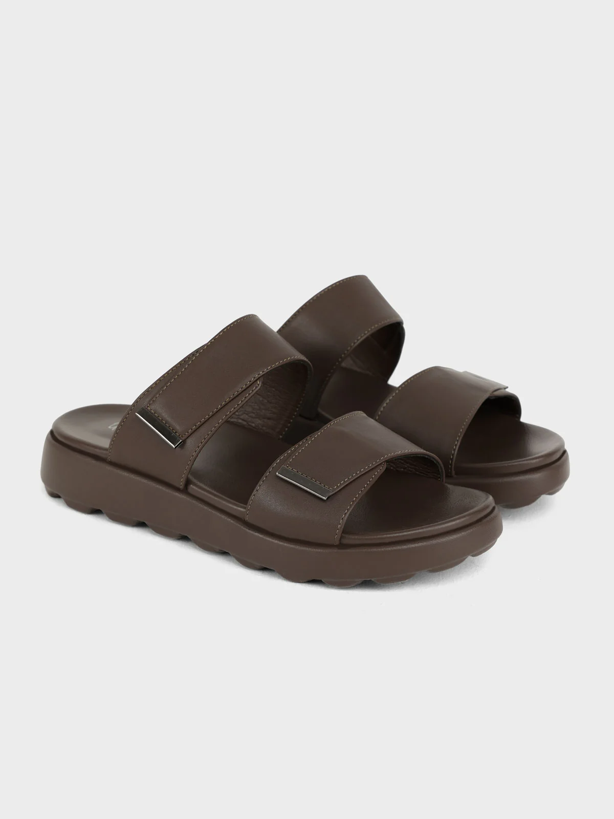 Men "KEANU" Dual Strappy Casual Slippers - Image 2