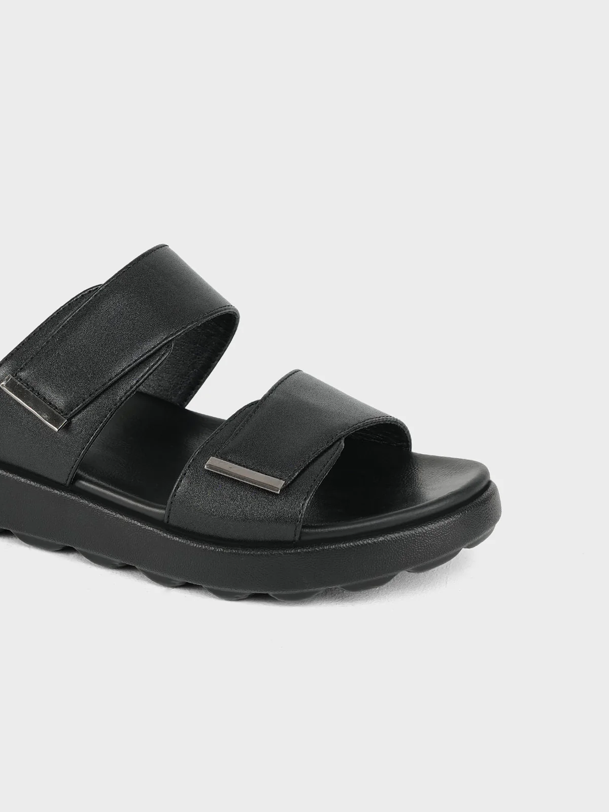 Men "KEANU" Dual Strappy Casual Slippers - Image 4