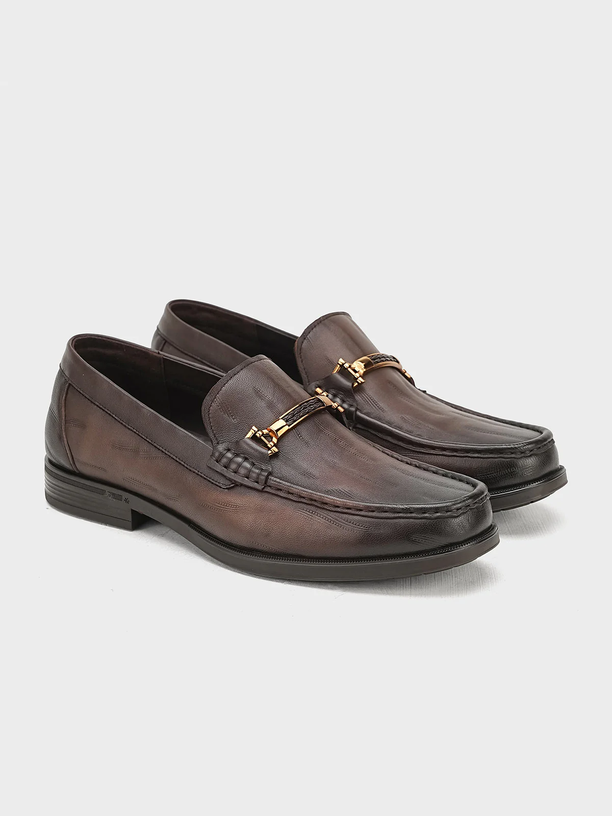 Men "KEITH" Slip On Design Leather Formals - Image 4