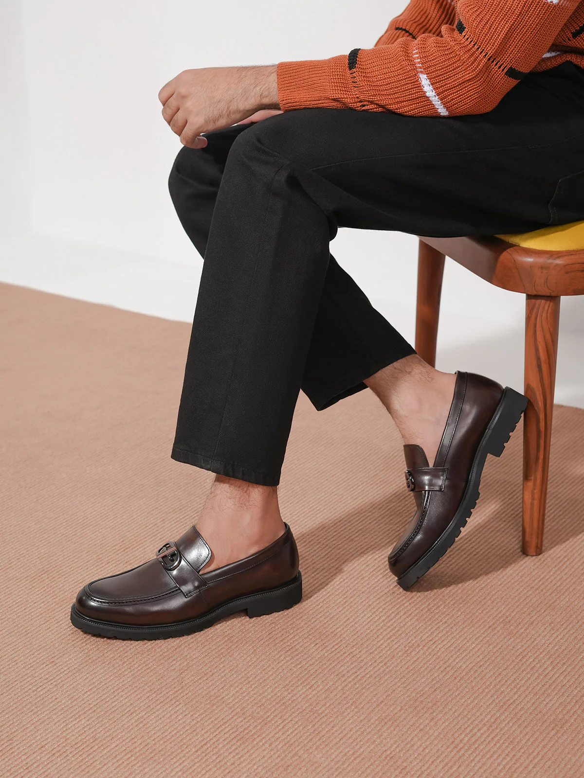 Men "KEVORK" Luxury Leather Formal Shoes - Image 3