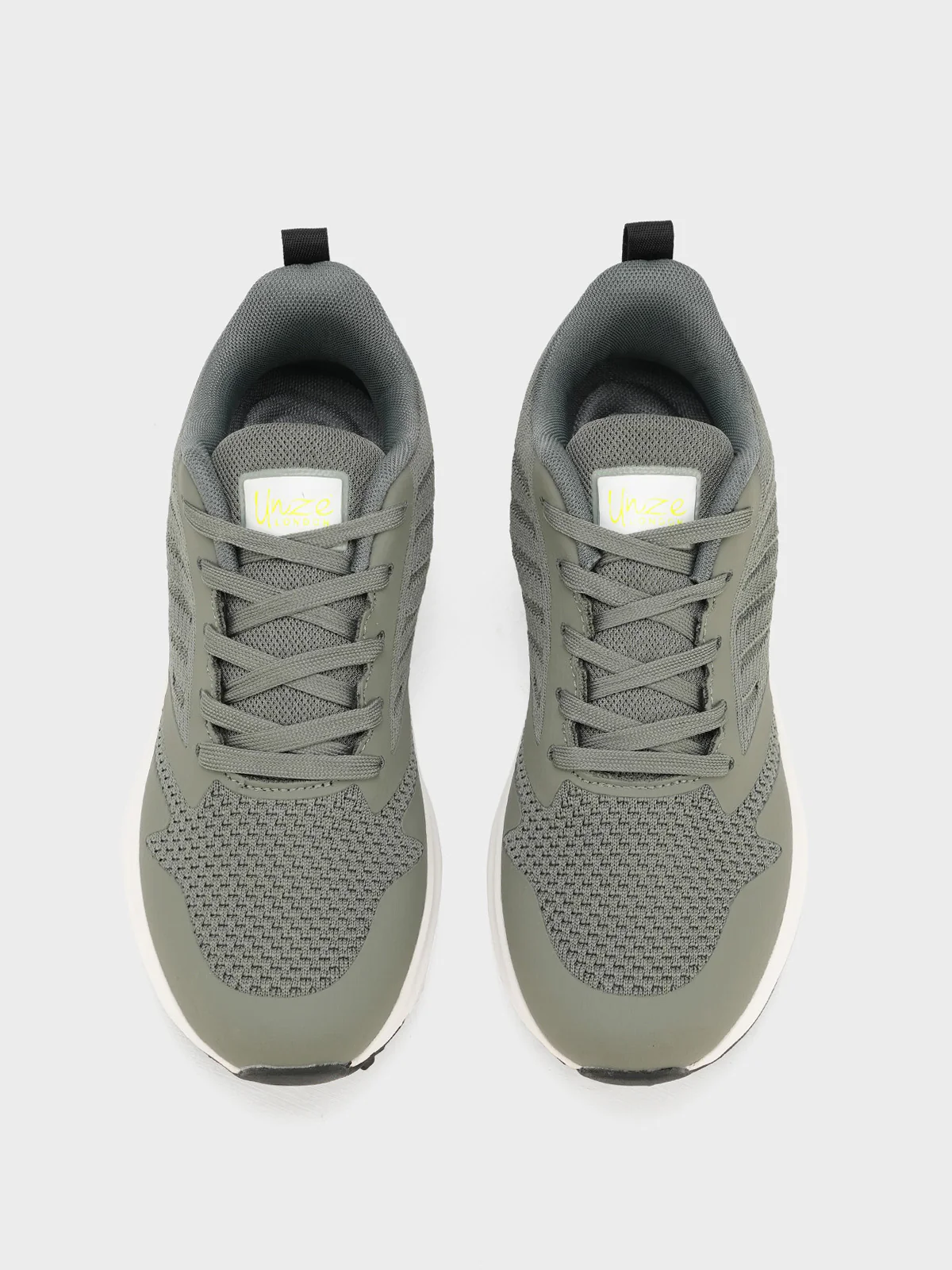Men "KWAME" Comfort Lace Up Trainers - Image 6