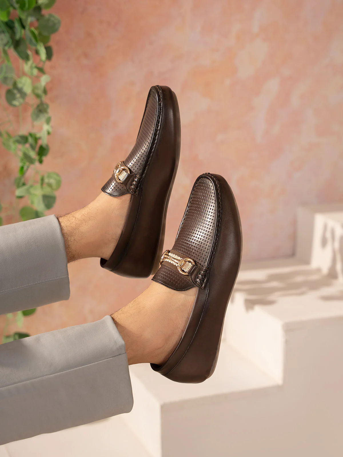 Men "LACHLAN" Easy Slip On Mocassins - Image 3