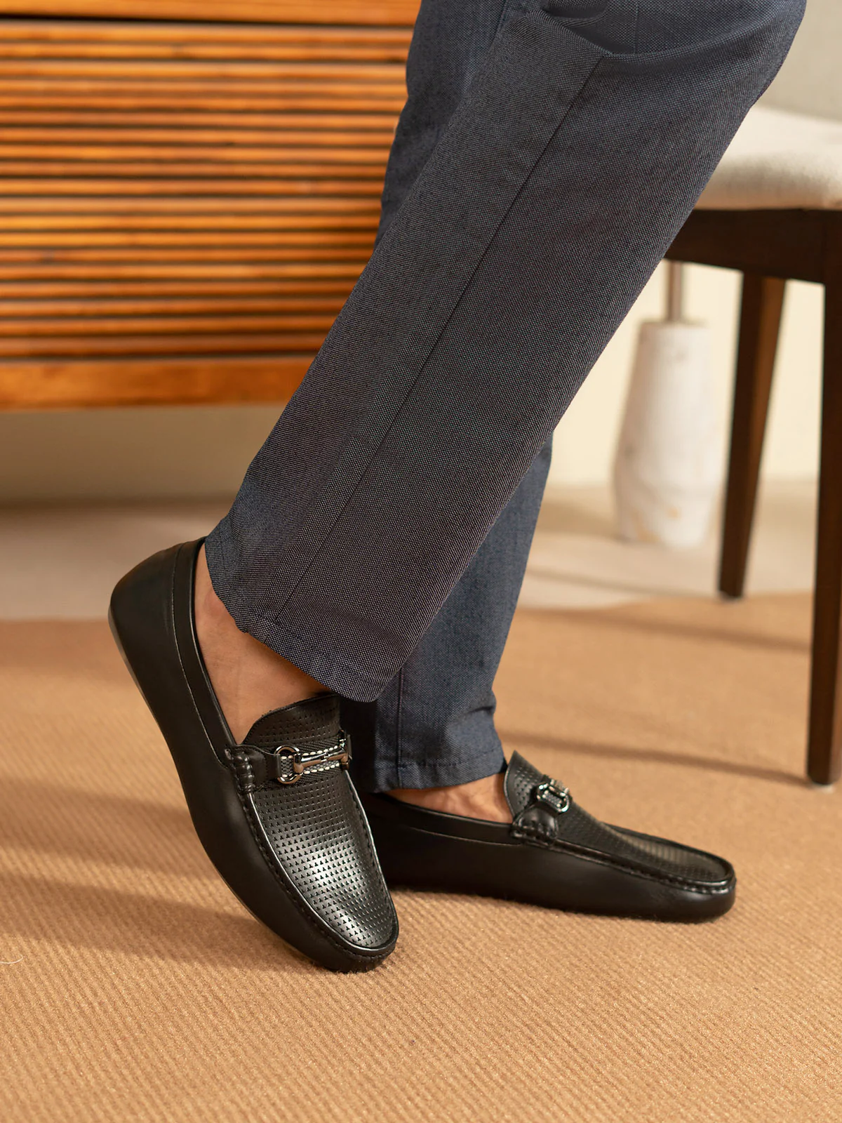 Men "LACHLAN" Easy Slip On Mocassins