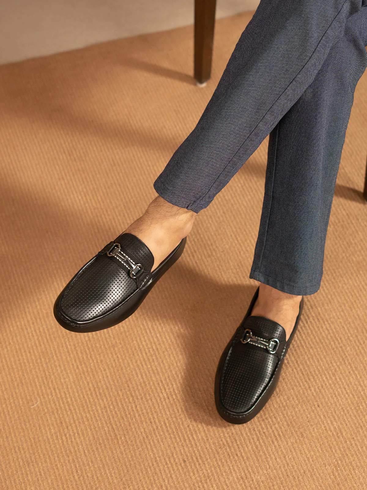 Men "LACHLAN" Easy Slip On Mocassins - Image 6