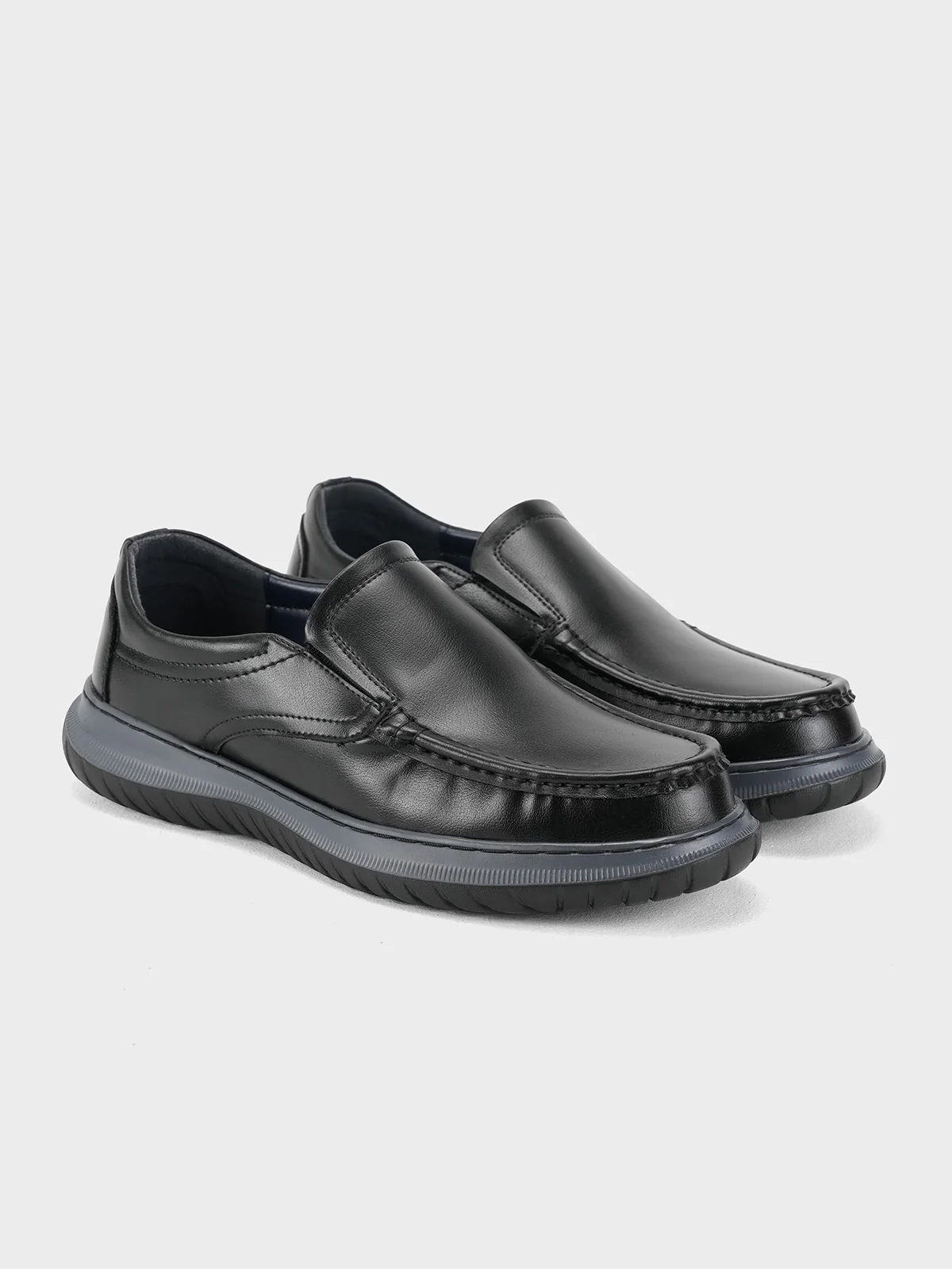 Men "LAREDO" Casual Slip On Leather Shoes - Image 2