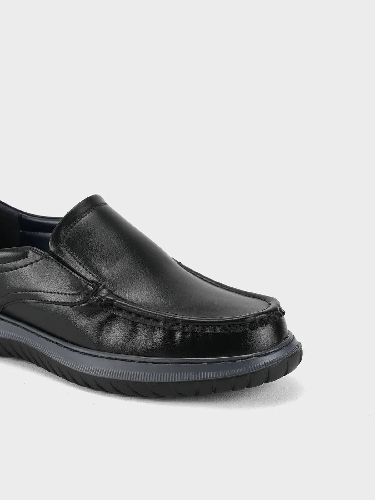 Men "LAREDO" Casual Slip On Leather Shoes - Image 4
