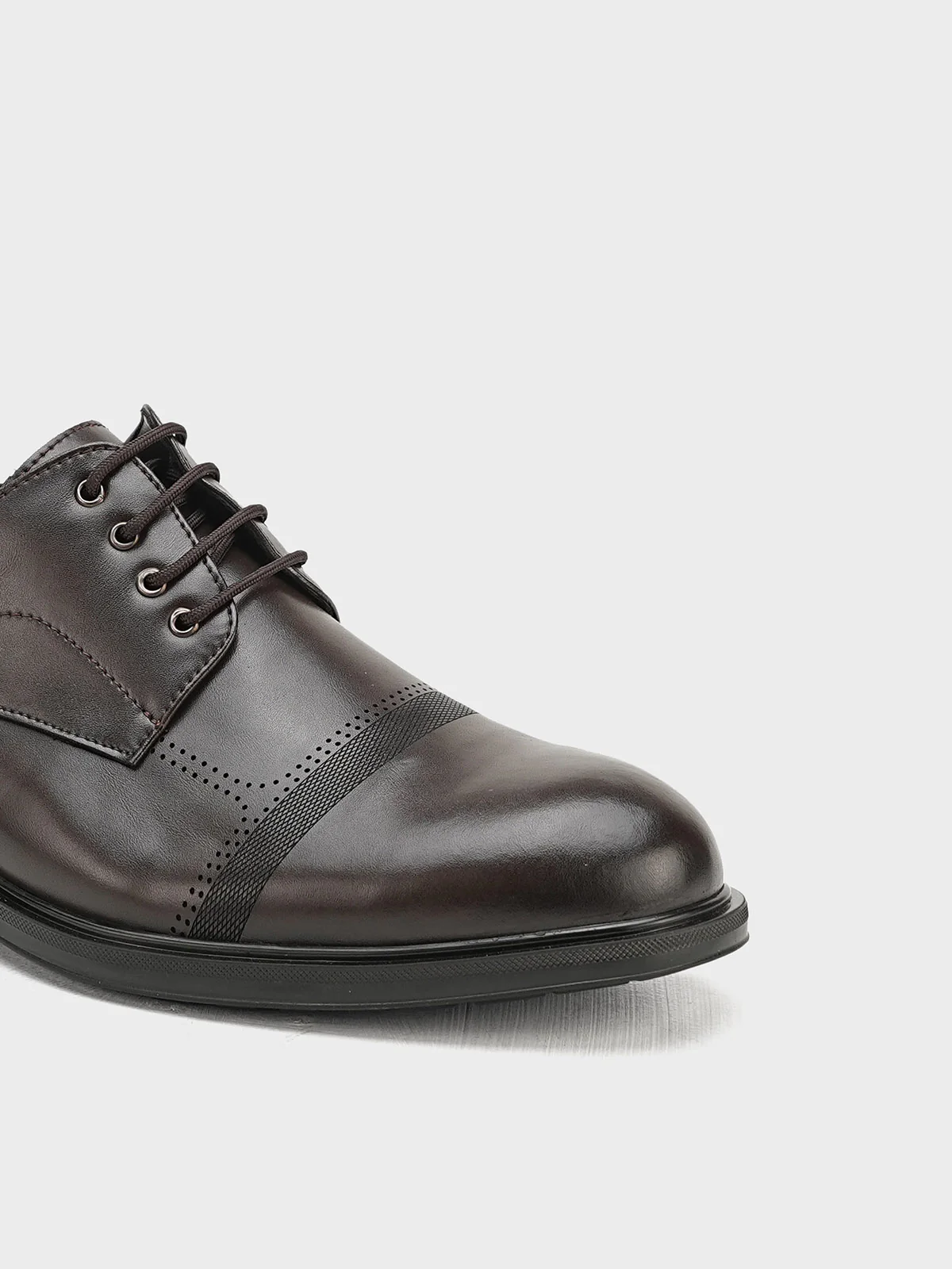 Men "LUCIO" Comfortable Fit Leather Formals - Image 7