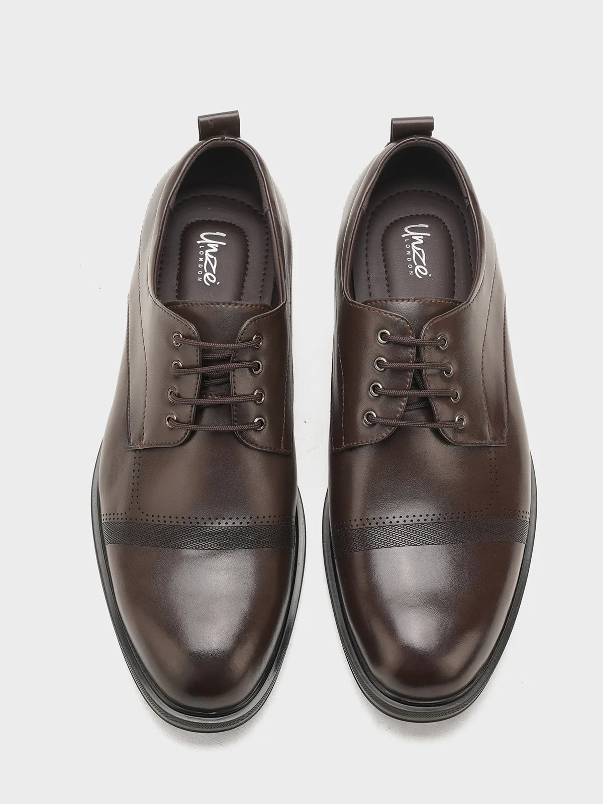 Men "LUCIO" Comfortable Fit Leather Formals - Image 9