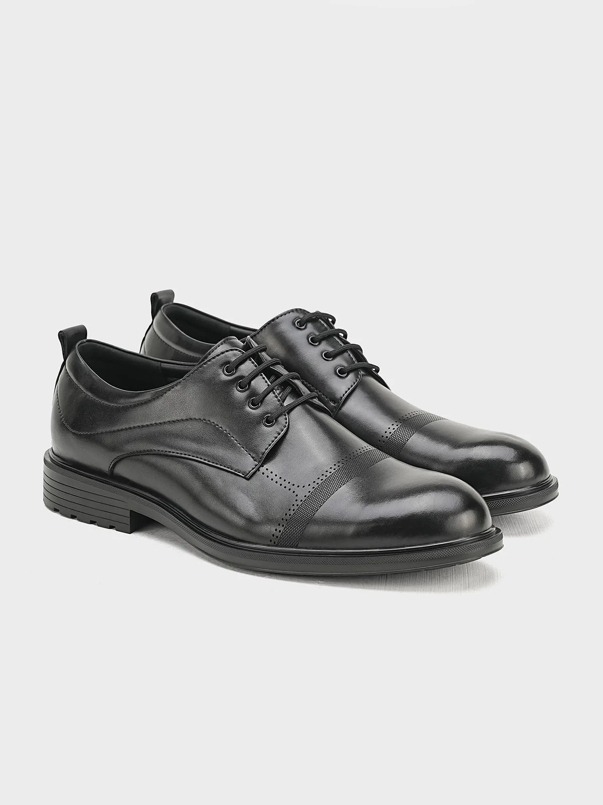 Men "LUCIO" Comfortable Fit Leather Formals - Image 4