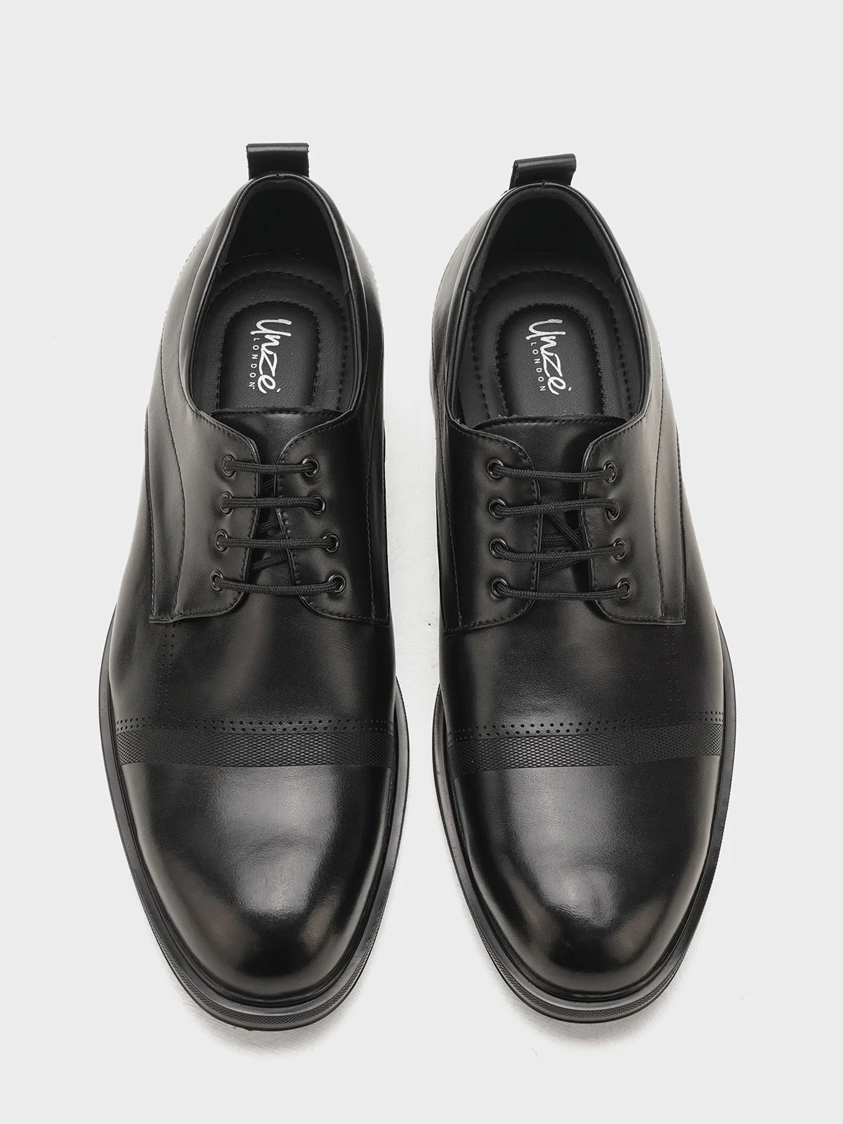 Men "LUCIO" Comfortable Fit Leather Formals - Image 9