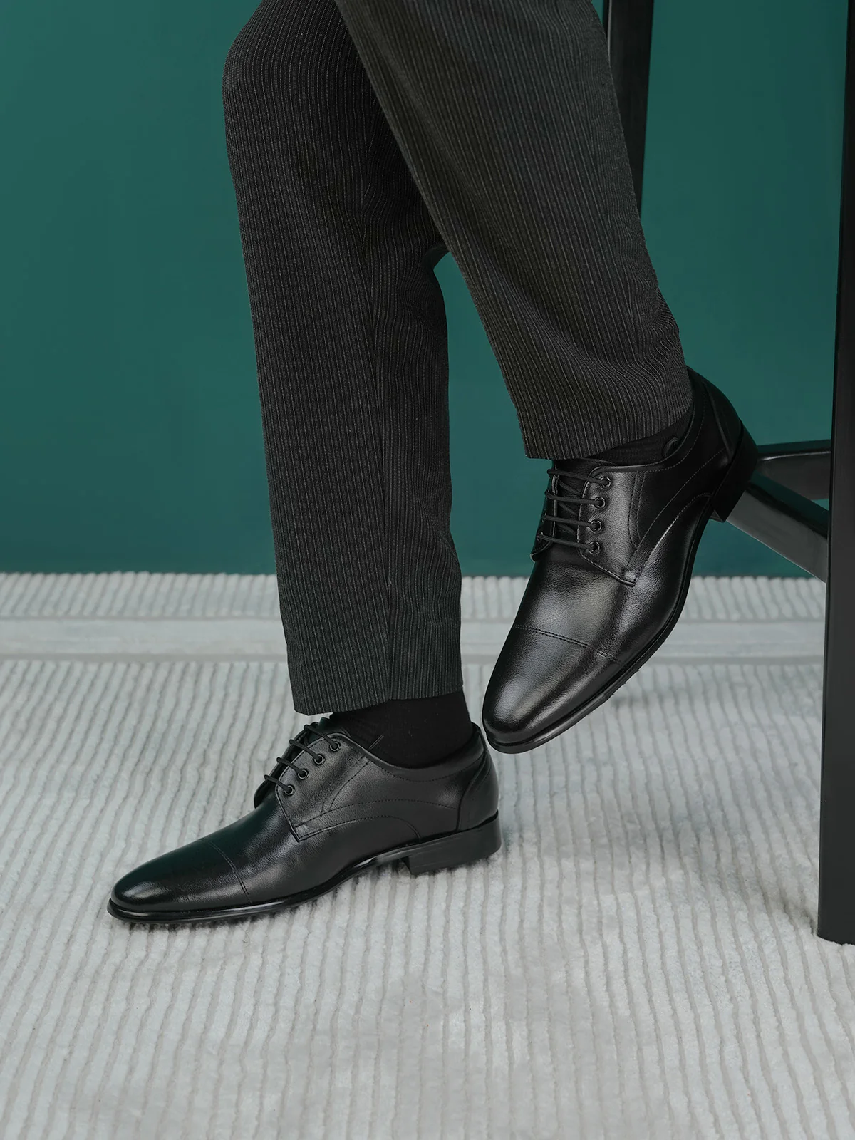 Men "LUKYAN" Lace-Up Leather Formal Shoes