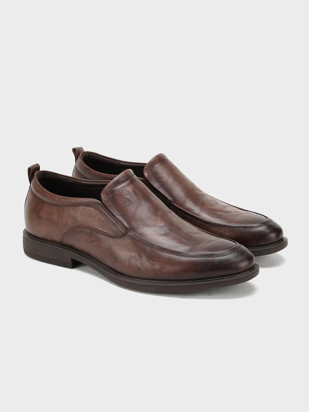 Men "MADHU" Simple Formal Leather Shoes - Image 3