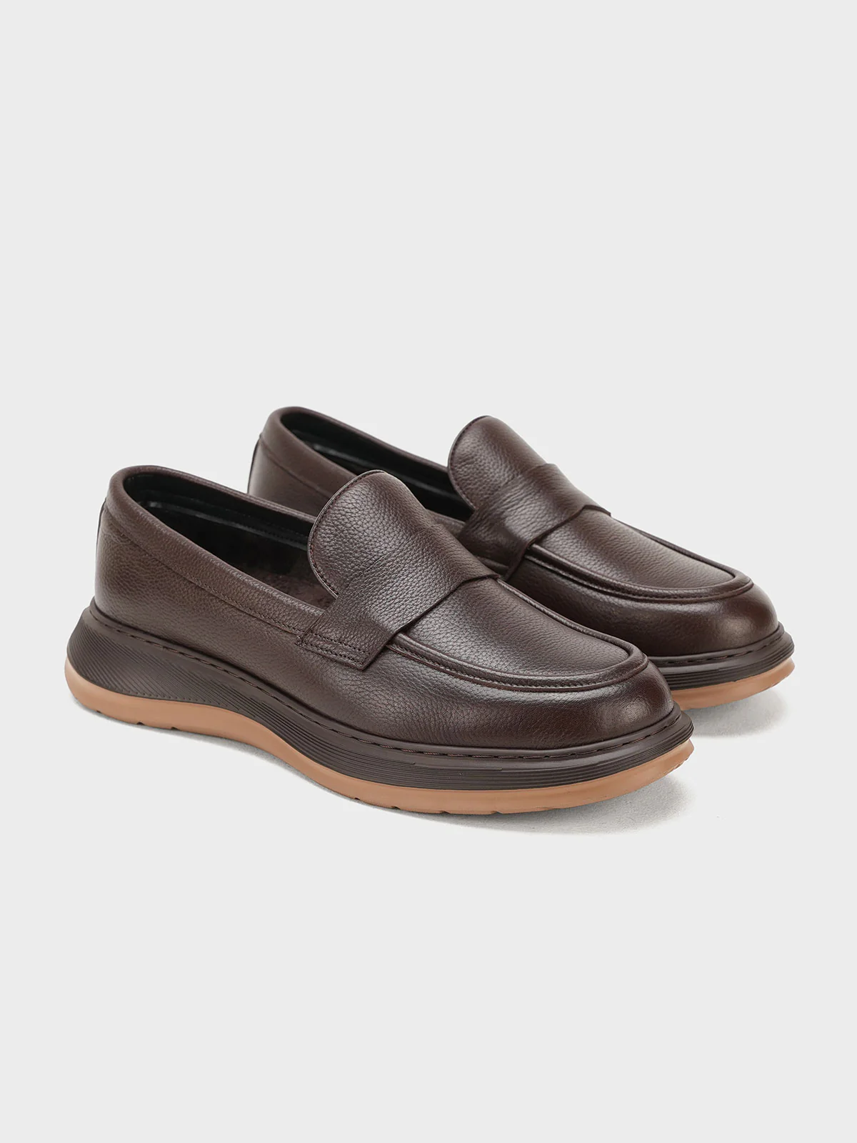Men "MAKULA" Comfort Leather Loafer Shoes - Image 4