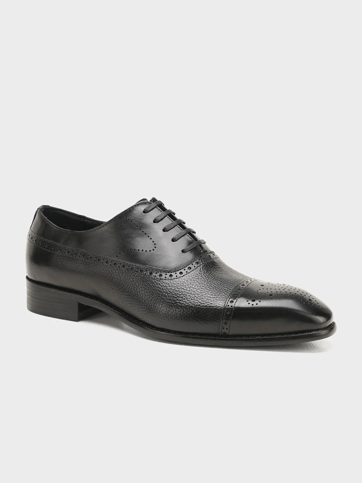 Men "MASON" Leather Lace Up Formals - Image 2